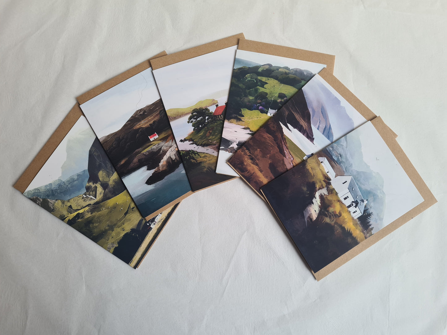 Loch Glass Greeting Card