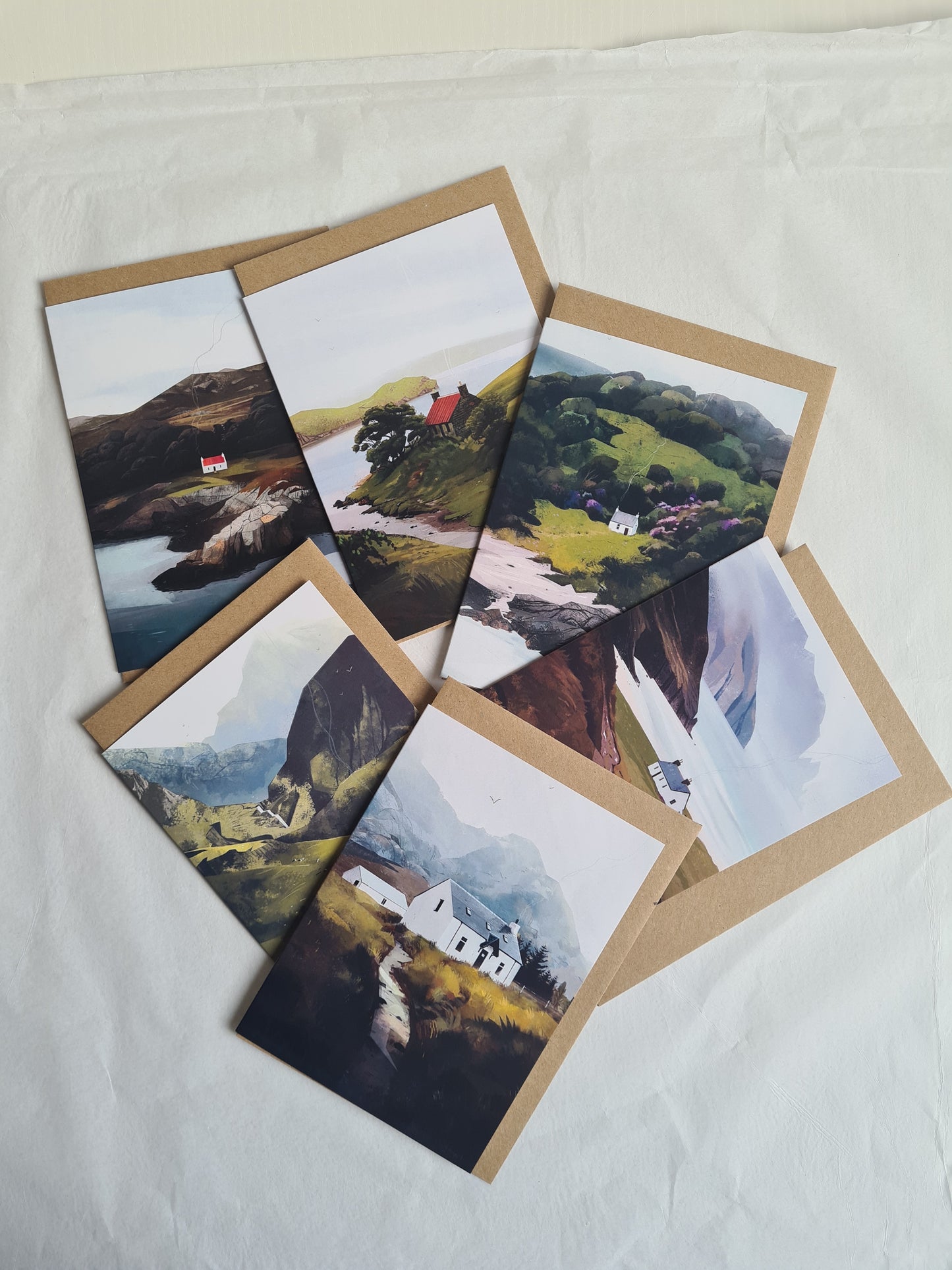 Loch Glass Greeting Card