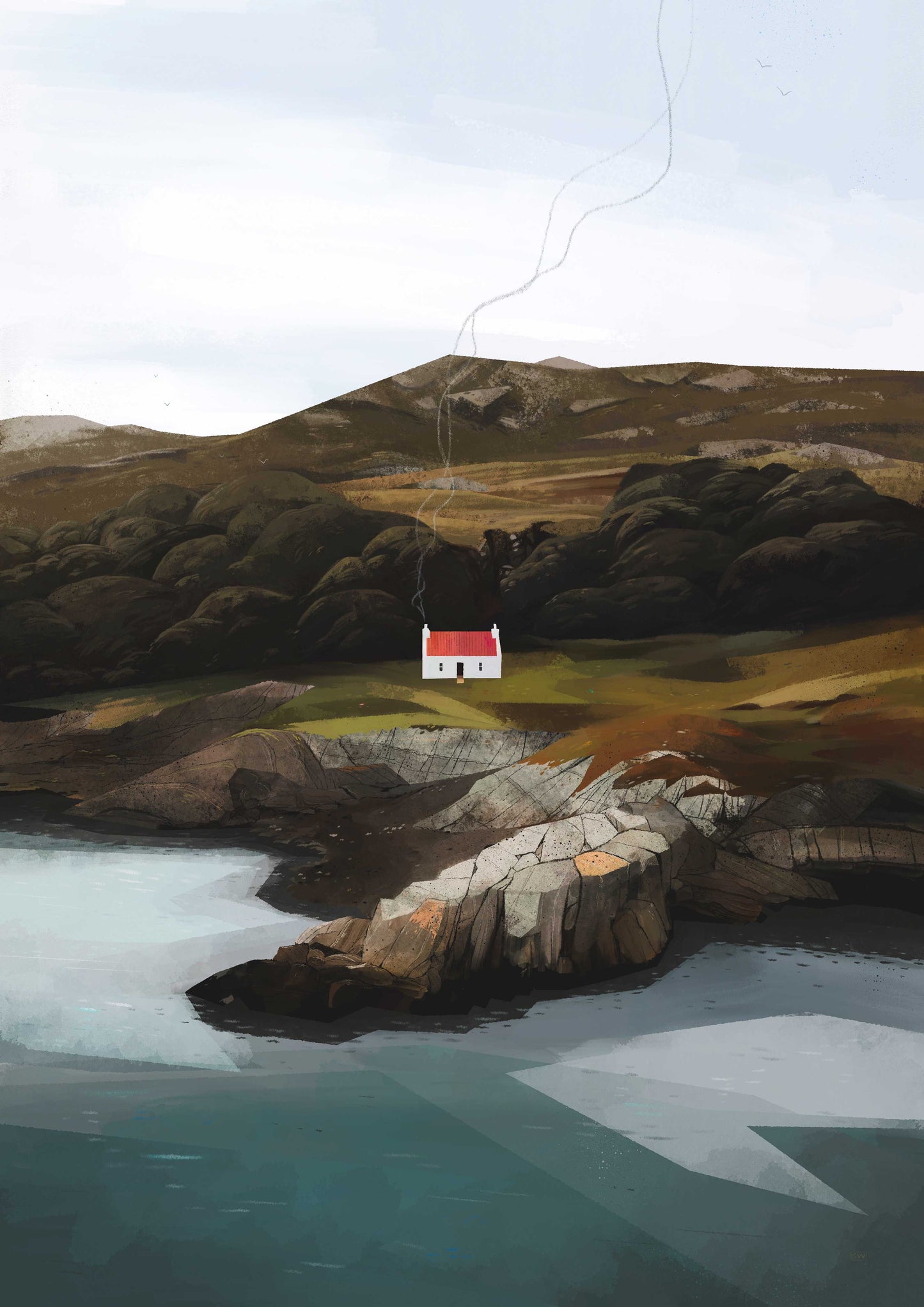 The Selkie Set - 5 x Scotland Landscape Luxury Postcards