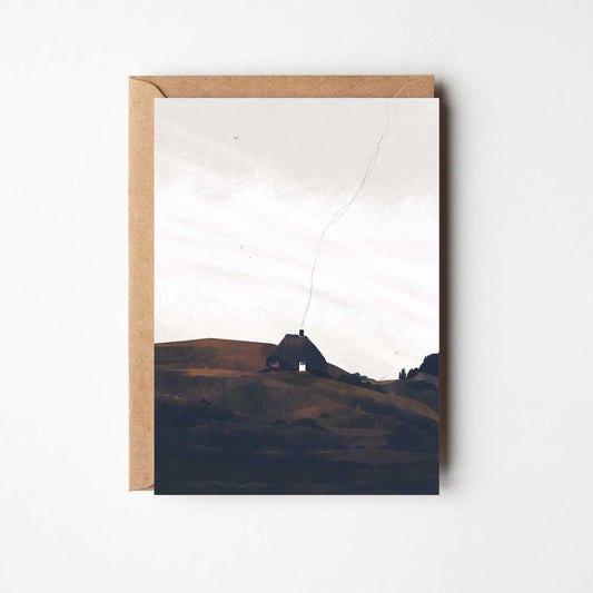 Home in the Borders Greeting Card