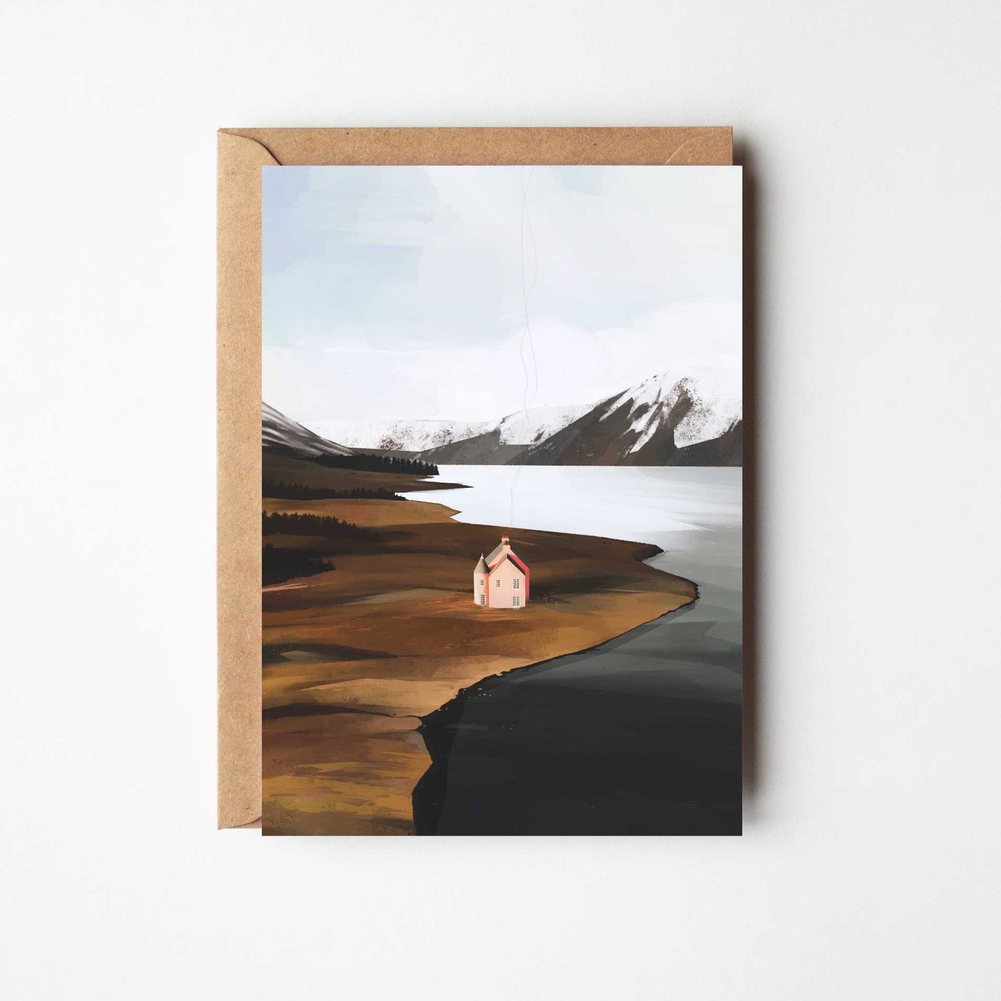 Loch Glass Greeting Card