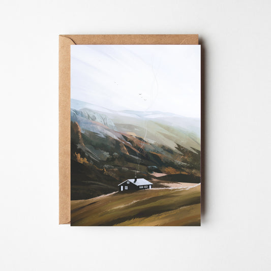 Mountain Calm Greeting Card