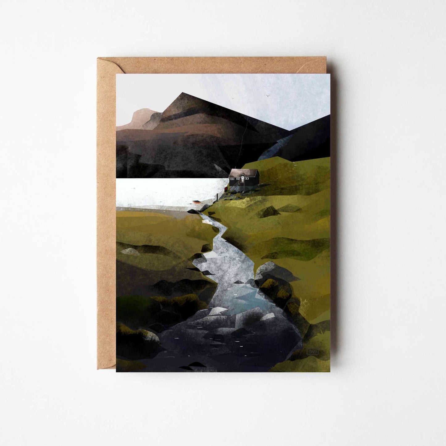 Northern Island Residence Greeting Card