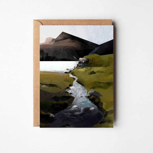 Northern Island Residence Greeting Card