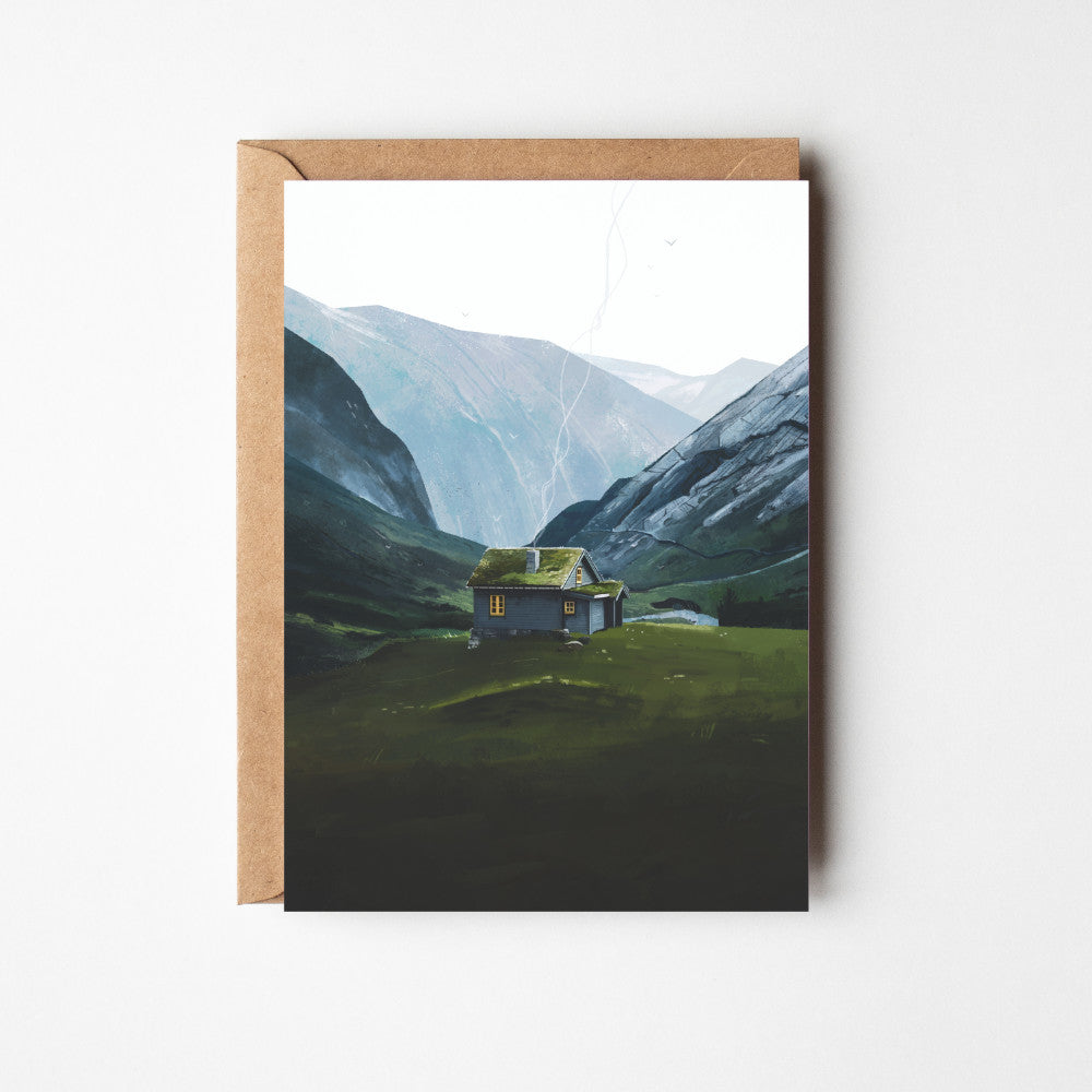 Stryn Saeter Greeting Card
