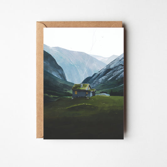 Stryn Saeter Greeting Card