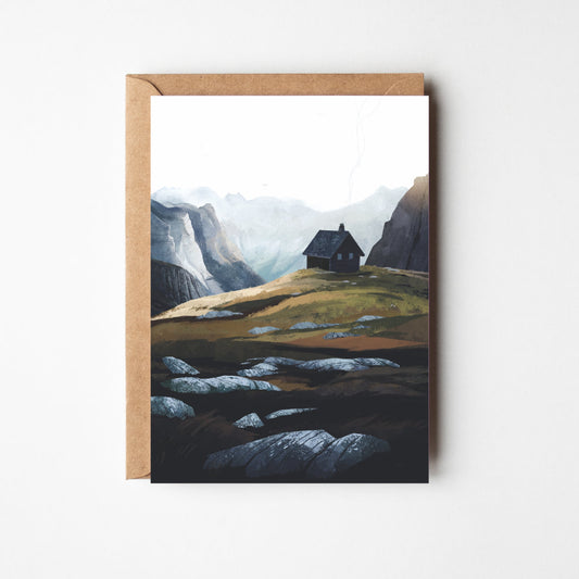 Vanoise Melody Greeting Card