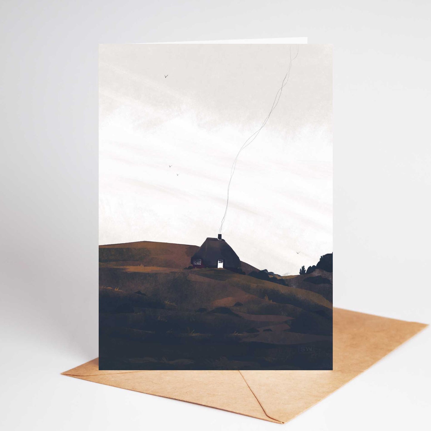 Home in the Borders Greeting Card