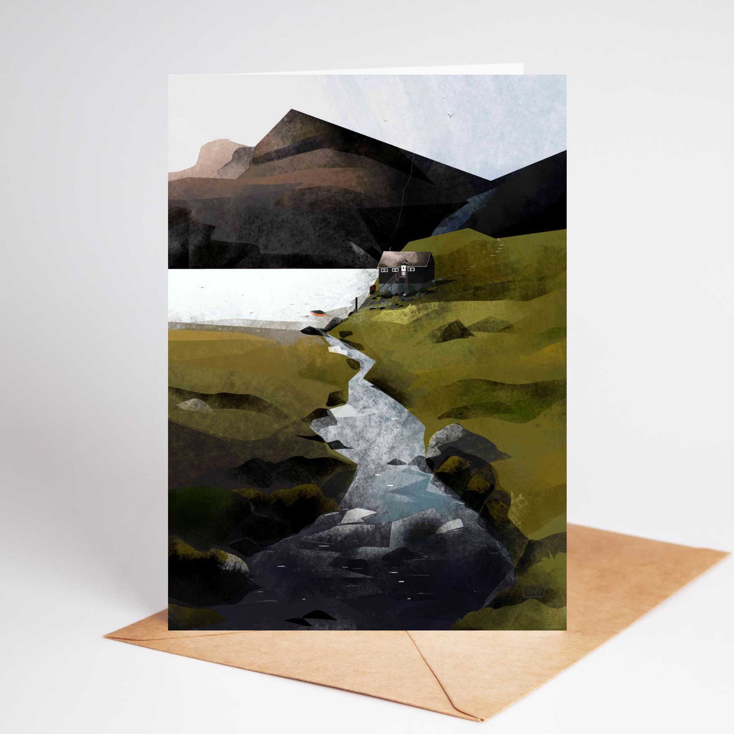 Northern Island Residence Greeting Card