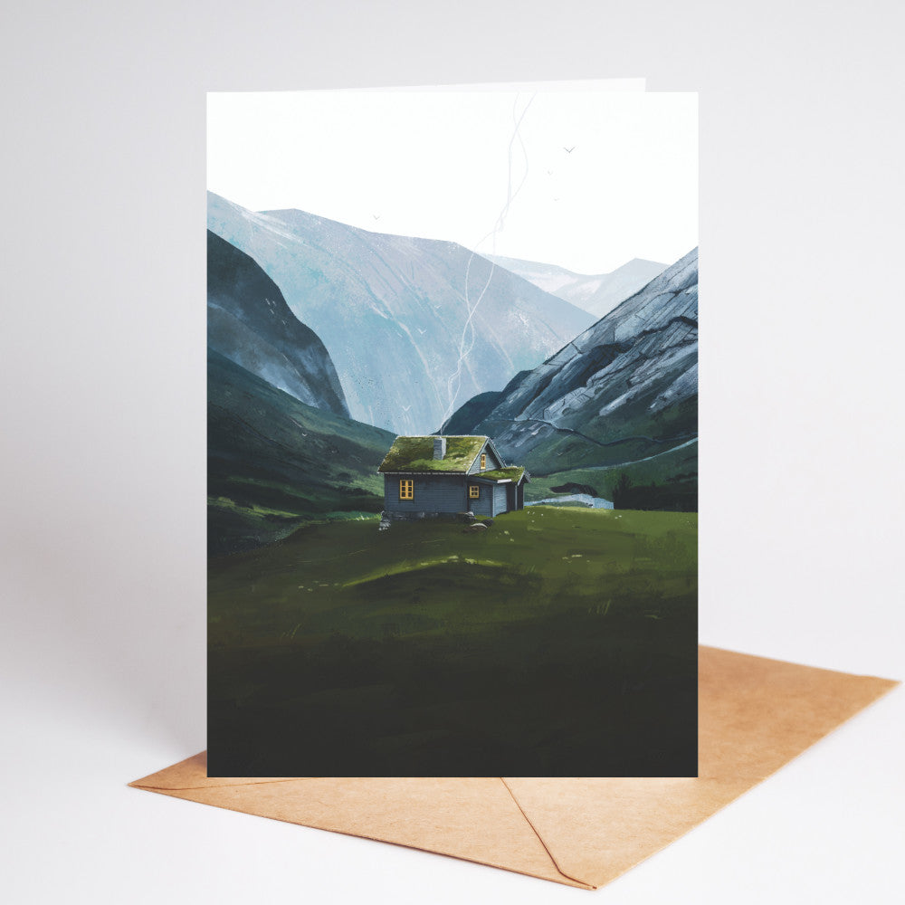 Stryn Saeter Greeting Card