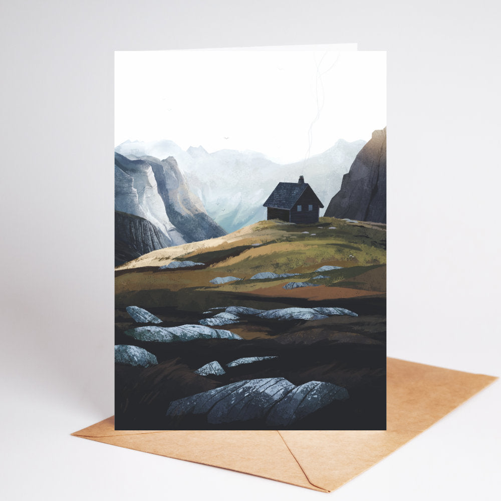Vanoise Melody Greeting Card
