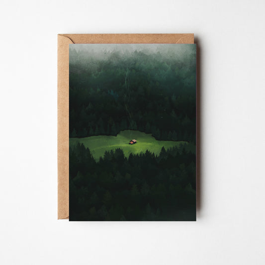 Emerald Lull Greeting Card