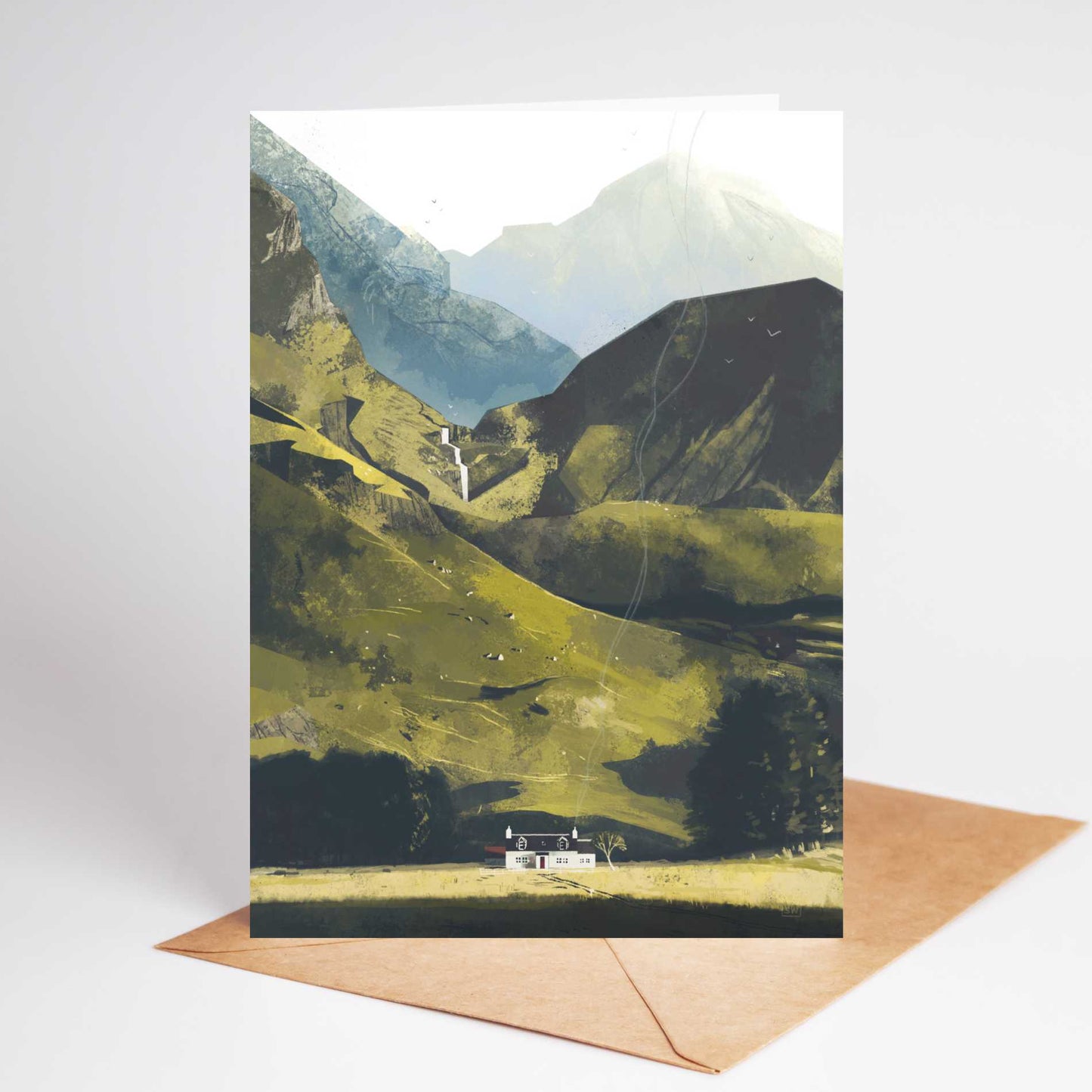 Luna's Glencoe Greeting Card